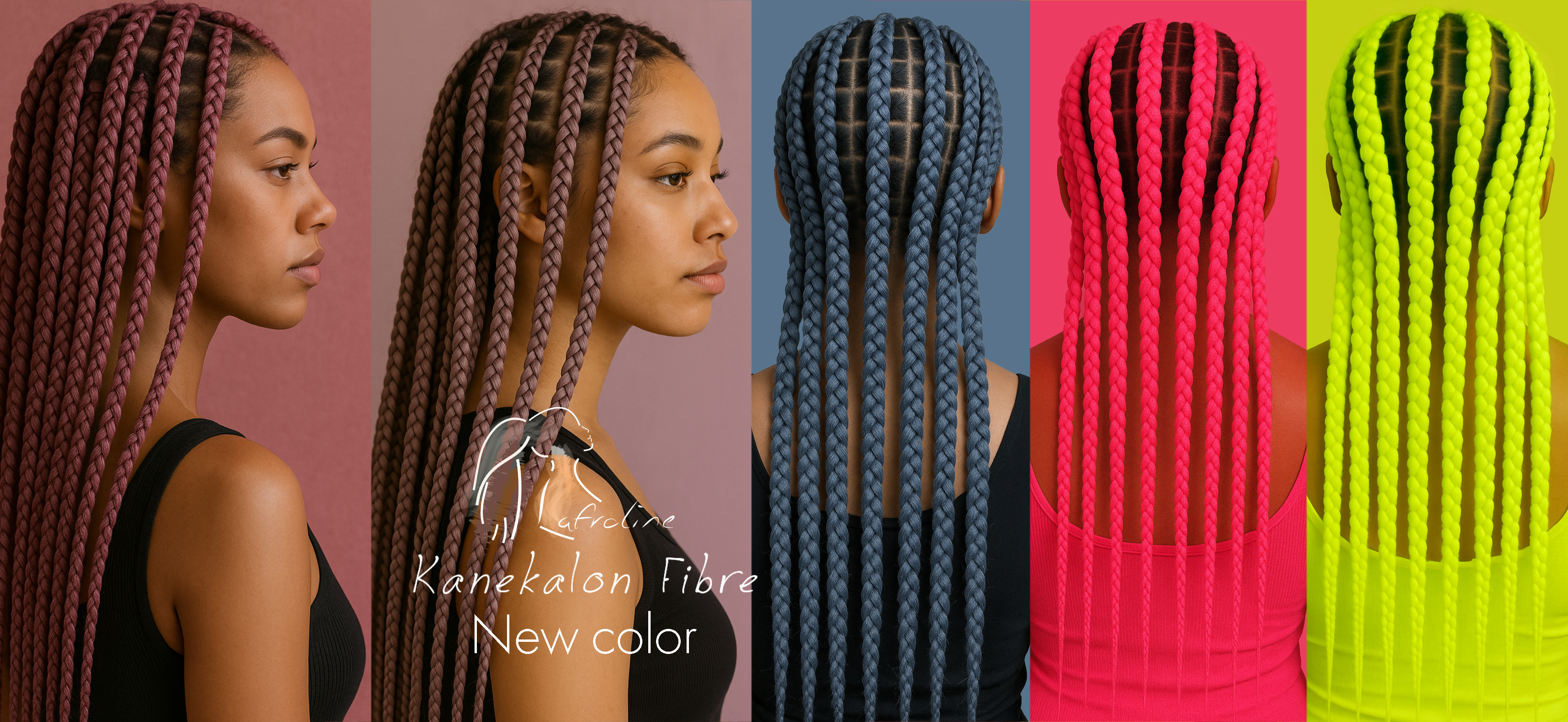 AFROline Kanekalon póthaj új színek